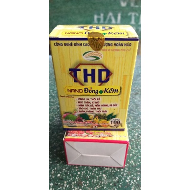 Phân bón sinh học THD NANO ĐỒNG + KẼM