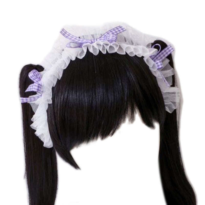 Băng Đô Cài Tóc Đính Nơ Ren Phong Cách Lolita