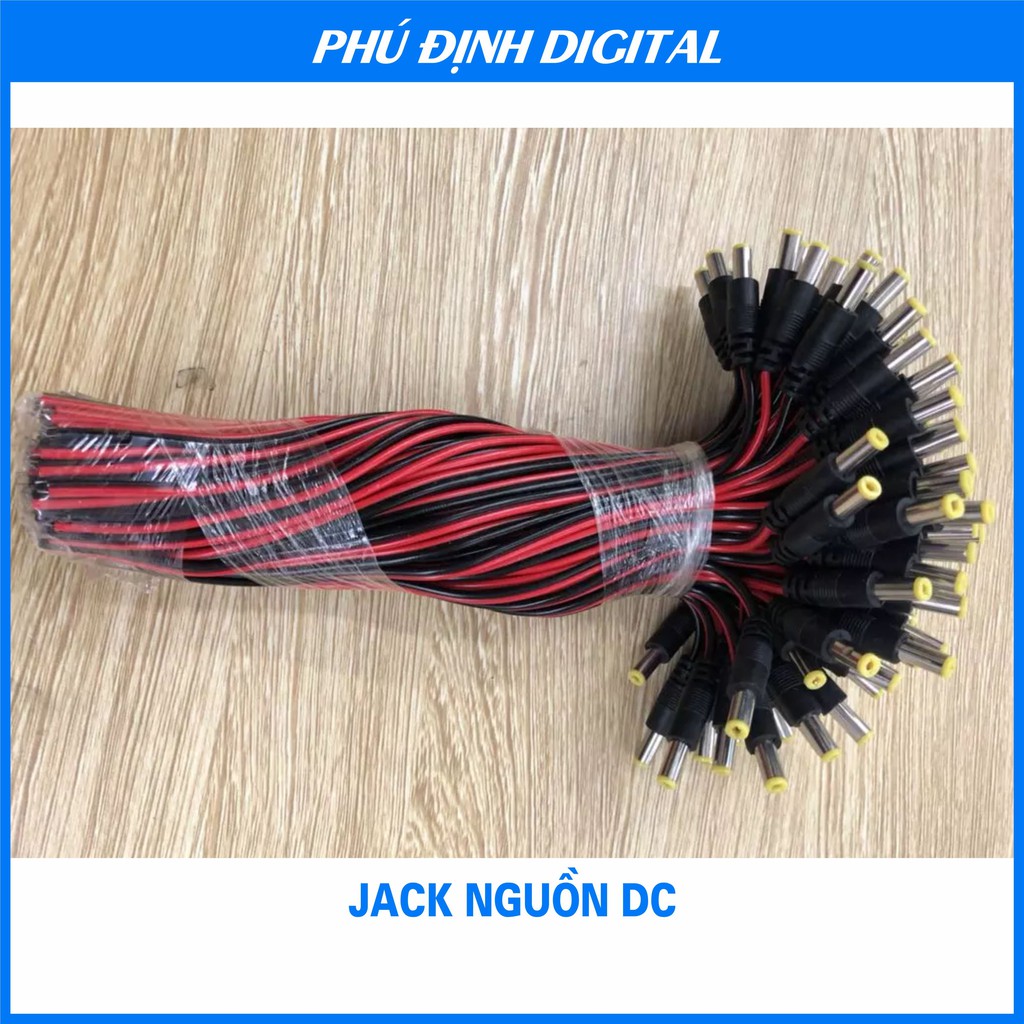 Combo 10 Zắc nguồn DC ( dây đầu nguồn) chuyên dụng cho camera - LOẠI TỐT