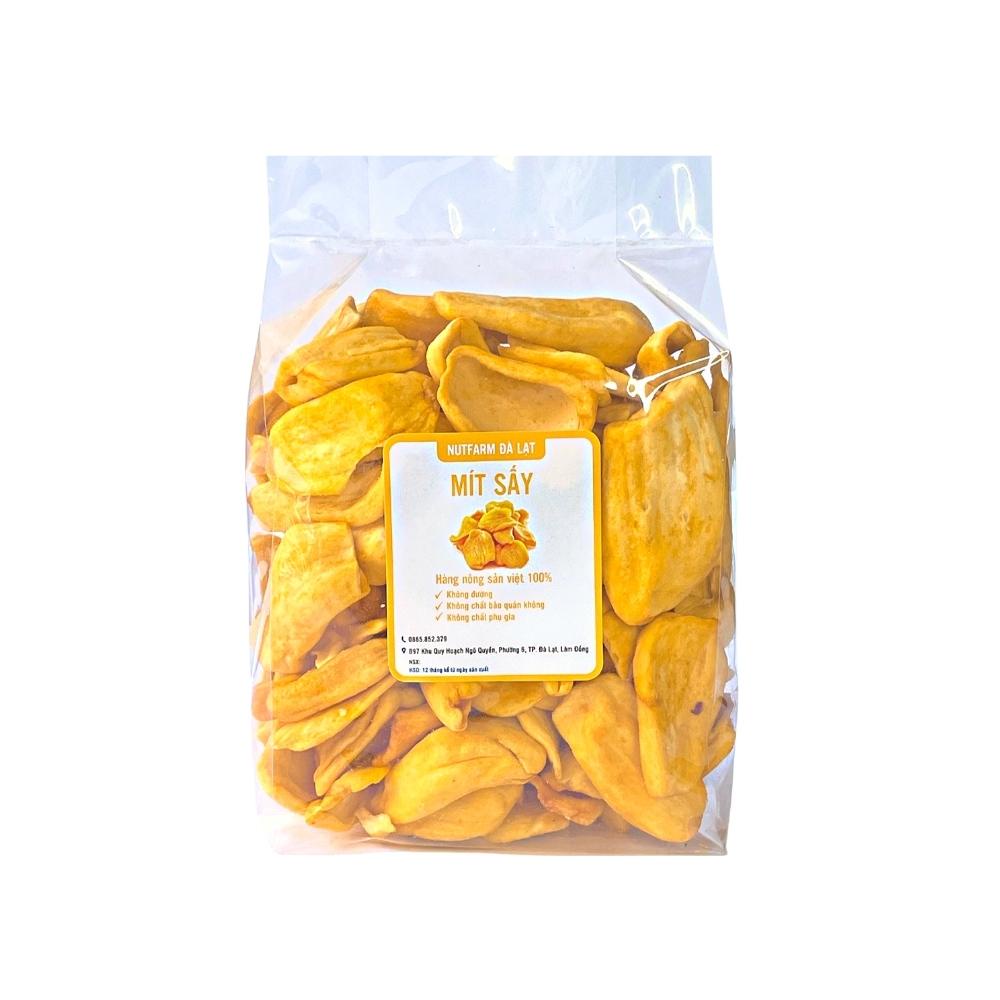 Mít sấy khô nguyên cánh loại 1 không đường giòn ngọt tự nhiên 250gr, hoa quả sấy