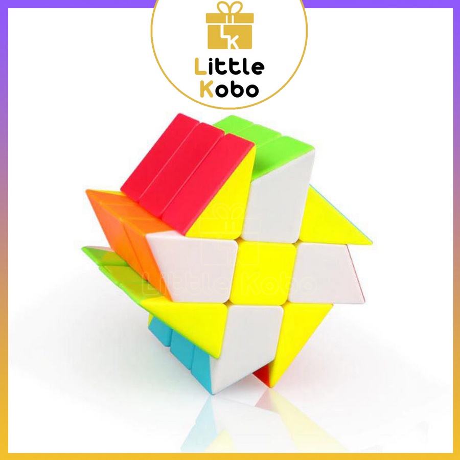 Rubik QiYi Windmill Cube Rubic Biến Thể Windmill Cối Xoay Gió Stickerless Đồ Chơi Thông Minh