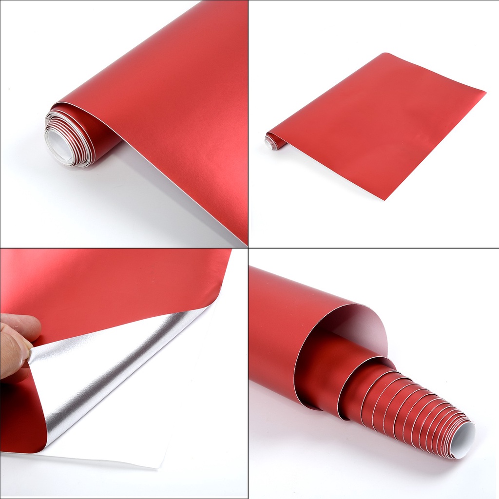 Useful Metallic Wrap Auto Roll Decor Bubble free Decal Vinyl Film Car sticker