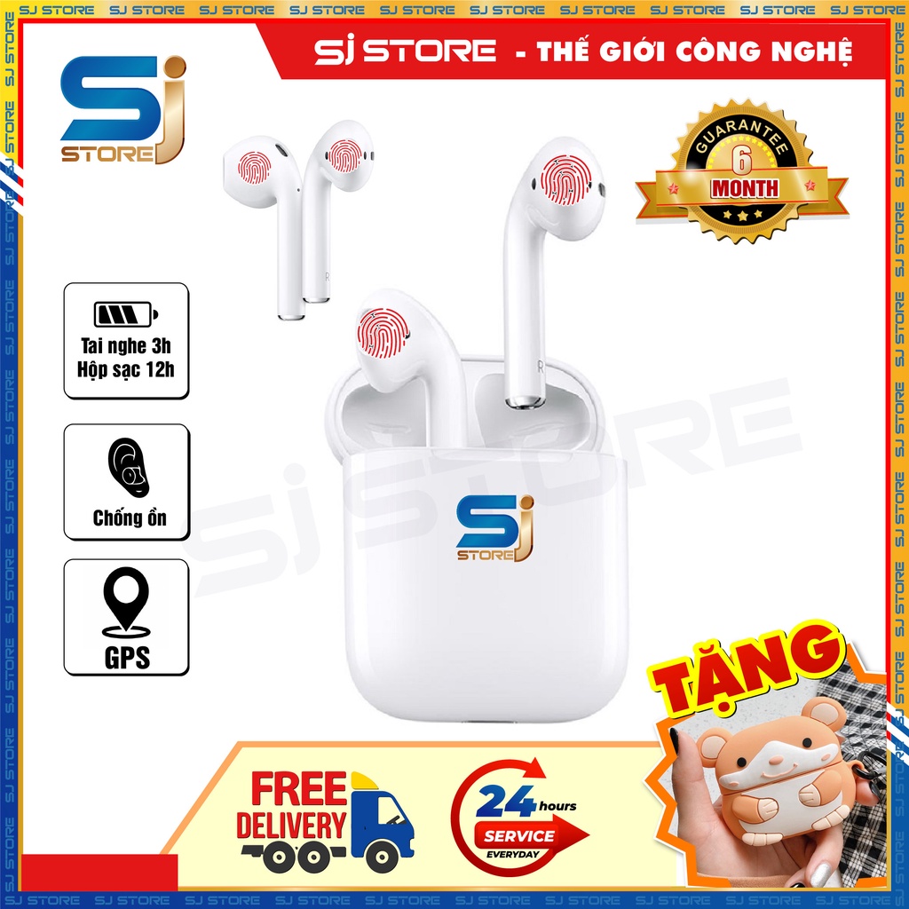 Tai Nghe Bluetooth Gen 2 Hổ Vằn 1562M Cao Cấp Full Chức Năng - Đổi Tên, Định Vị, Sạc Ko Dây - Bảo Hành 6 Tháng