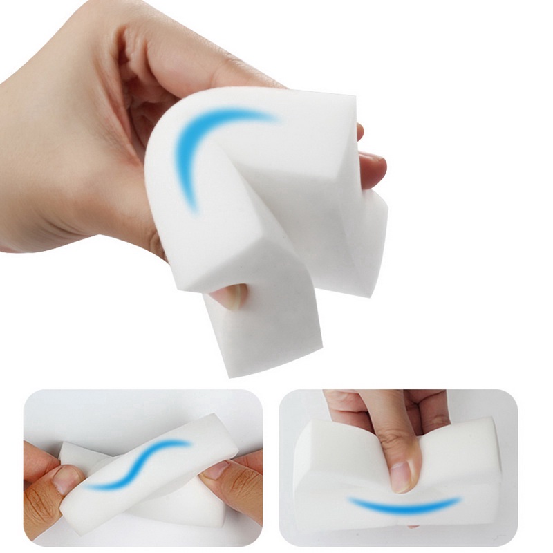 Miếng Bọt Biển Nano, Trắng Lau Chùi Xe Hơi, Nhà Bếp, Kích Thước 10 * 6 * 2cm