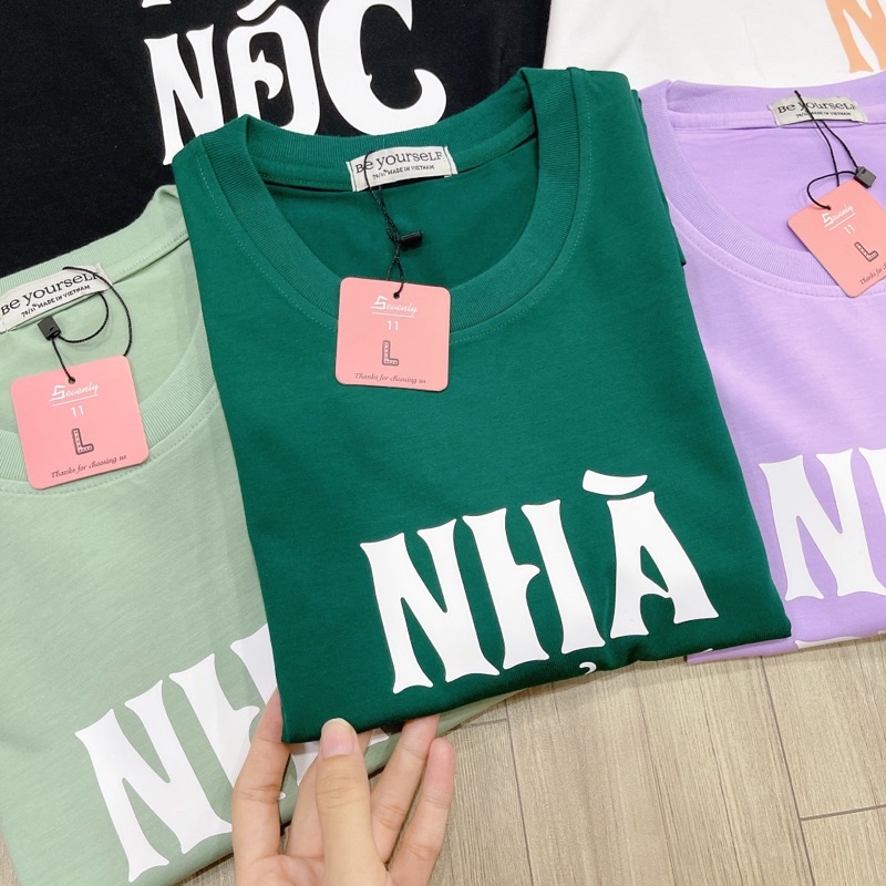 Áo thun Nhà Phải Có Nóc Unisex Đủ Size Hot Trend