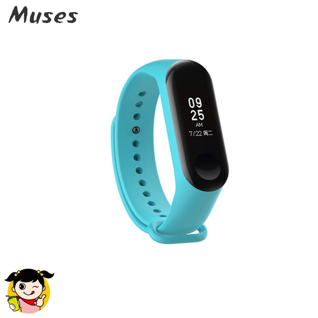 Dây đeo silicon thay thế cho vòng tay thông minh Xiaomi Mi 3