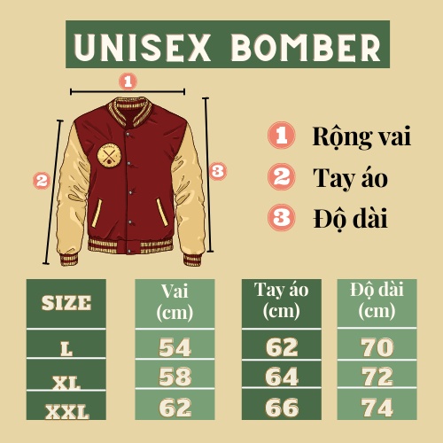 Áo khoác bomber, varsity jacket SMILEY màu đen, thêu họa tiết chữ và icon, unisex nam nữ