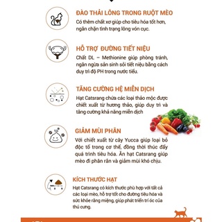 Hạt thức ăn Hàn Quốc Catsrang cho mèo mọi lứa tuổi