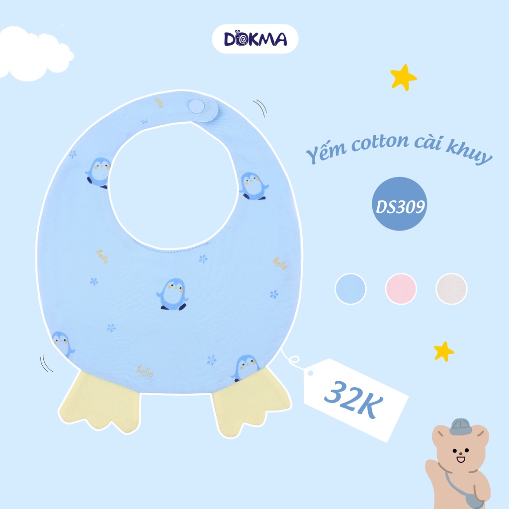 Dokma - Yếm cài khuy hình thú siêu cute ( DS309 )