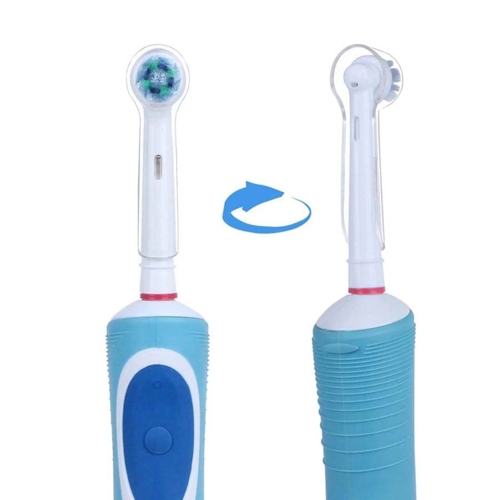 Vỏ Bọc Đầu Bàn Chải Đánh Răng Điện Xoay Tròn Độ Trong Suốt Cao