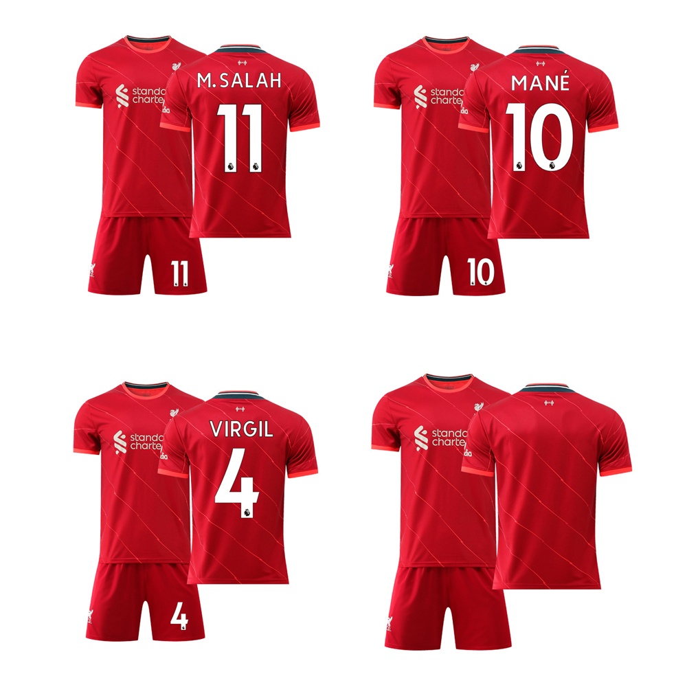 Bộ Đồng Phục Bóng Đá Số 11 Salah Mùa 21-22