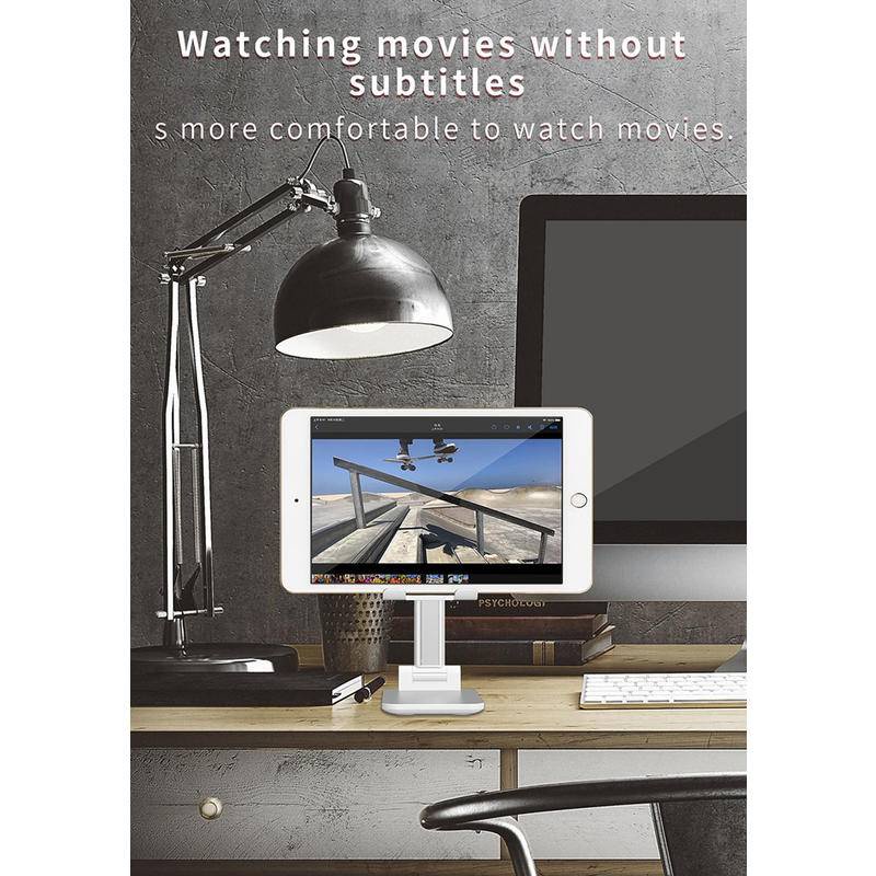 Giá Đỡ Điện Thoại/Máy Tính Bảng Bằng Kim Loại Có Thể Gấp Gọn Tiện Dụng