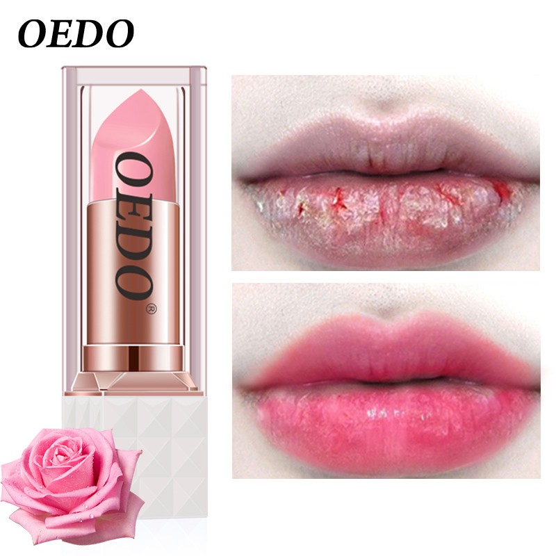 Son dưỡng môi OEDO tinh chất hoa hồng chống lão hóa và nứt nẻ môi | BigBuy360 - bigbuy360.vn