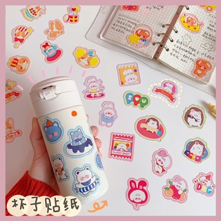 Set 40 sticker PVC chống nước