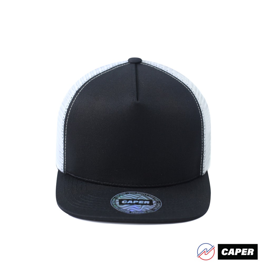 Mũ nón snapback chính hãng Caper trơn phong cách basic vải khaki nhiều màu