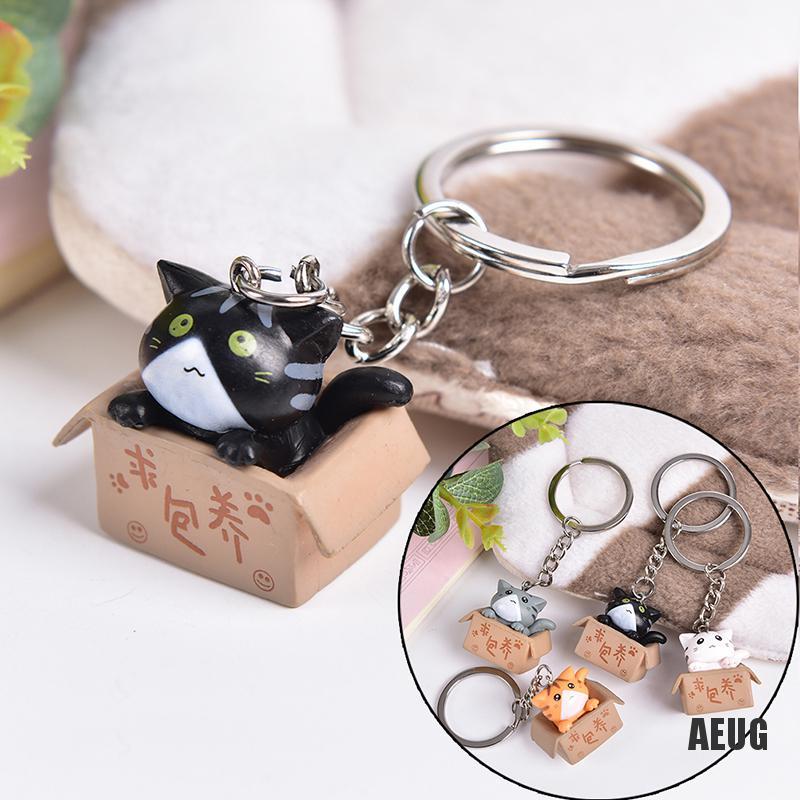 Móc Khóa Hình Mèo Hoạt Hình Dễ Thương