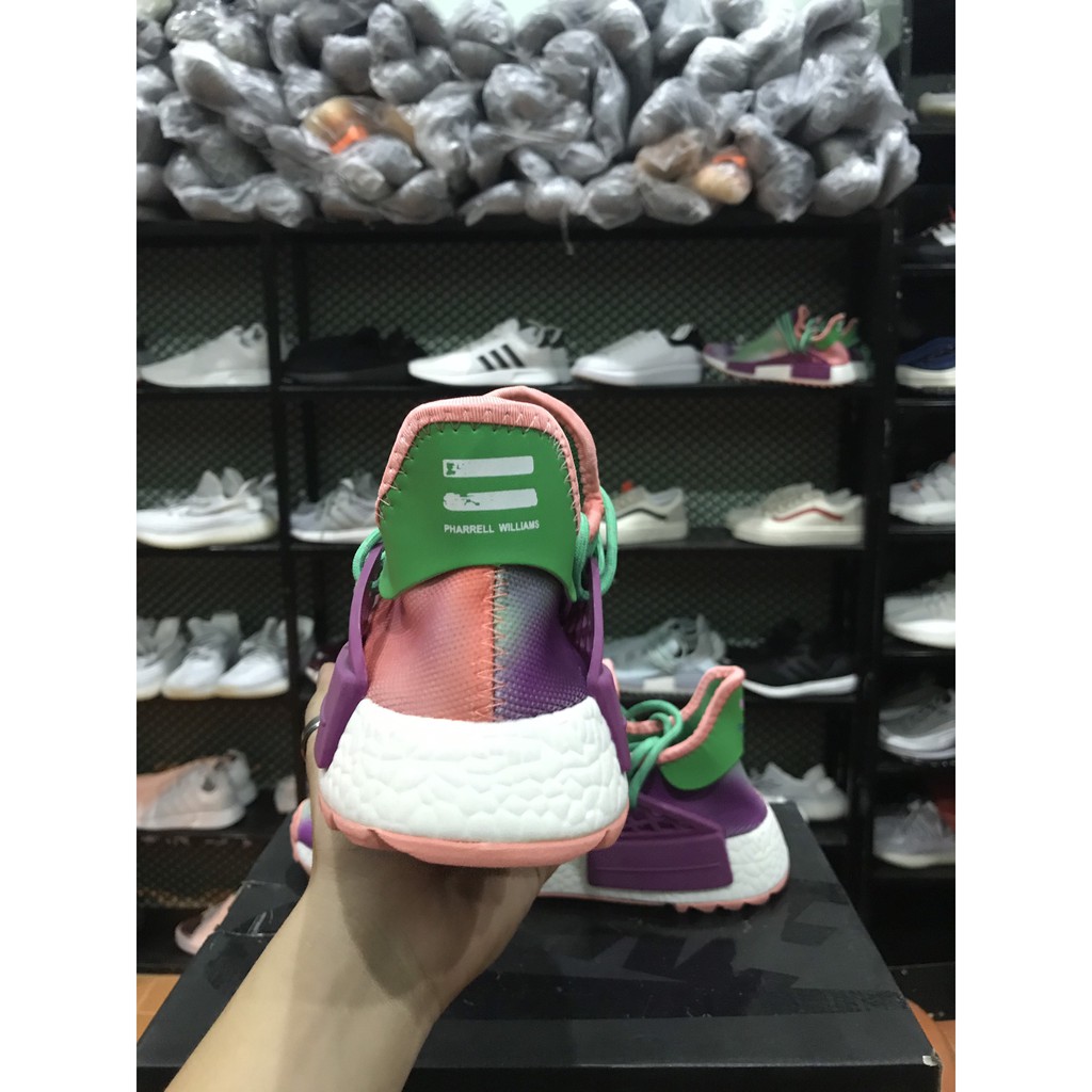 Giày sneaker Hu Tím dây xanh nam nữ | BigBuy360 - bigbuy360.vn