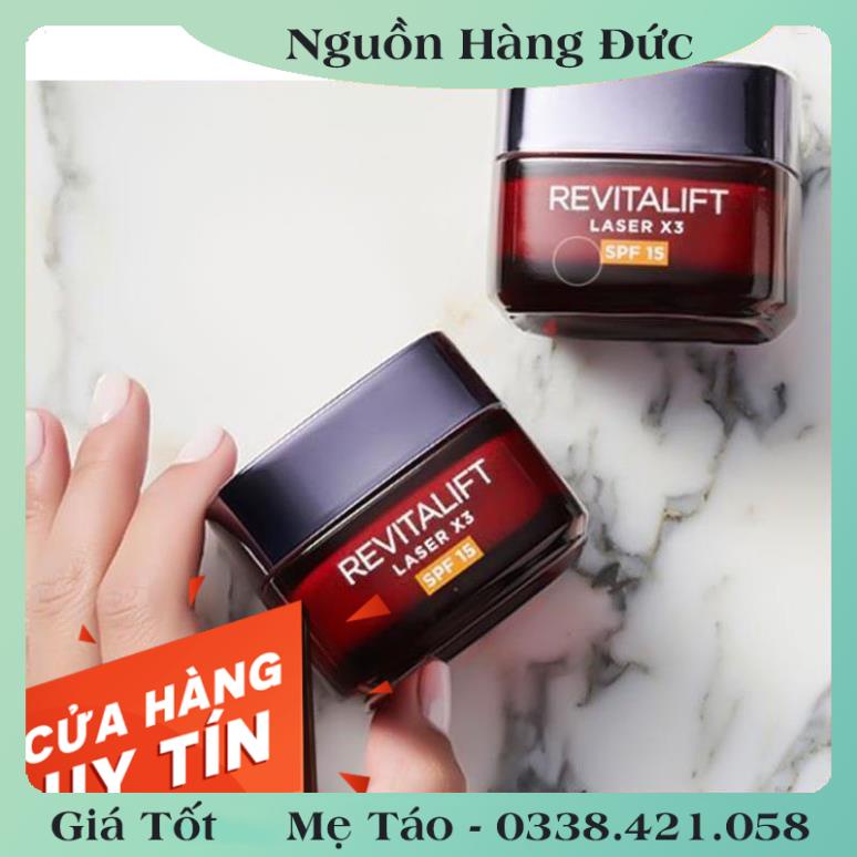 [auth] KEM DƯỠNG DA CHỐNG LÃO HÓA – GIÚP MỜ THÂM NÁM LOREAL REVITALIFT LASER X3, 50ML Nội địa Đức Đủ Bill [Hot]