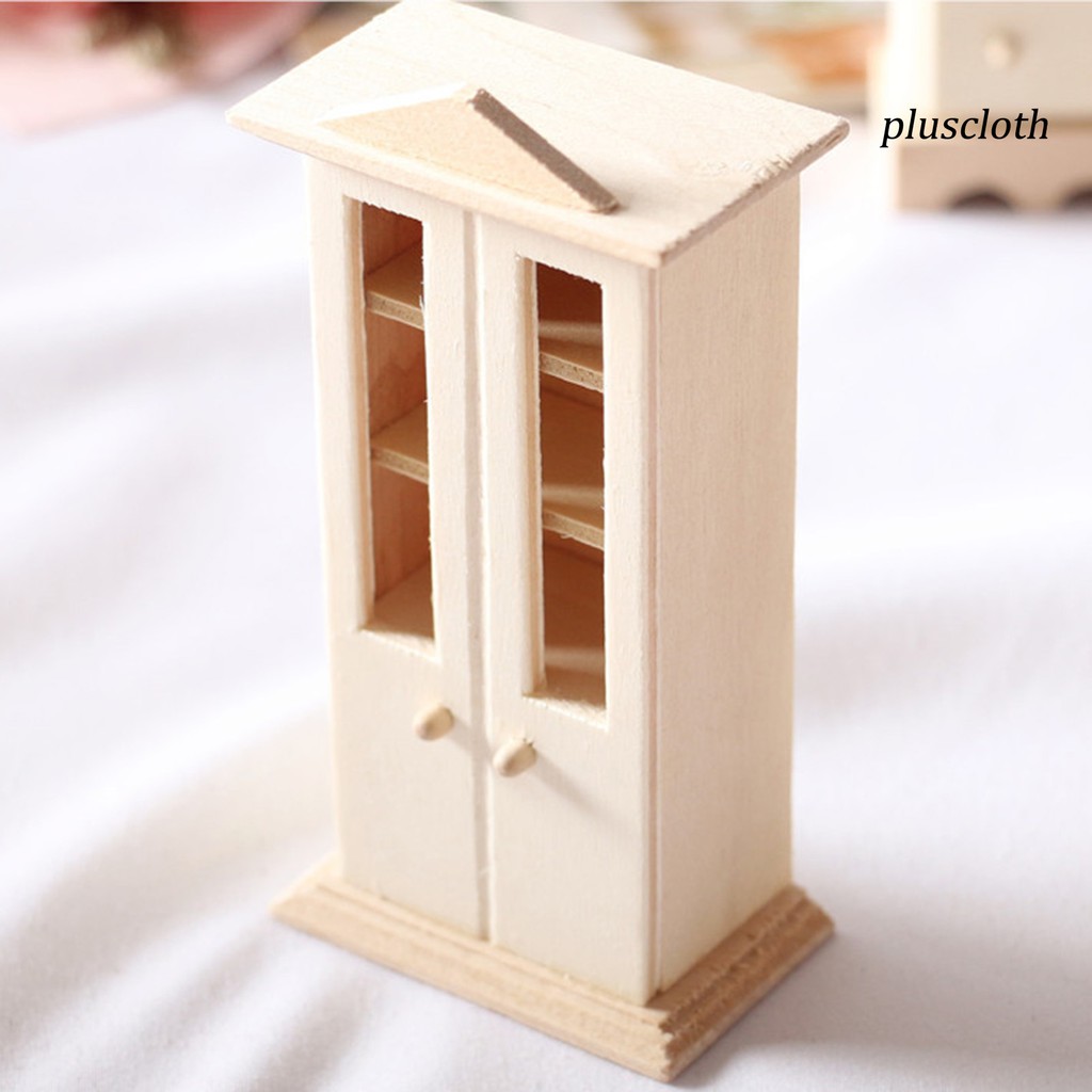 Tủ Gỗ Mini Trang Trí Phòng Búp Bê