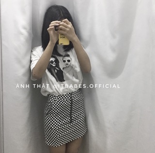 [order] chân váy caro checkerboard ảnh thật cuối