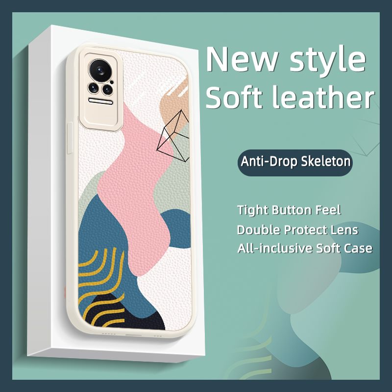 Cartoon cartoon Phone Case For Xiaomi Civi 5G/Civi 1S couple leather Men's and Women's funny youth protective Back Cover trend