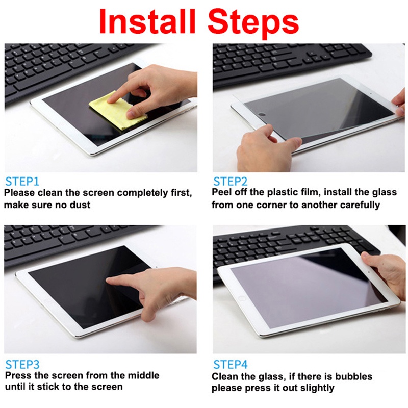 Kính Cường Lực Bảo Vệ Màn Hình Cho Lenovo Tab M10 FHD Plus HD Gen 2 3 TB-X605 X606 X505 X306 P11 Pro Xiaoxin Pad 11 11.5 2022 10.6 inch