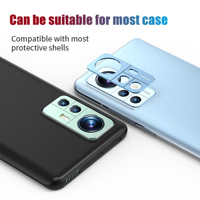 Vòng Hợp Kim Nhôm Bảo Vệ Ống Kính Camera Cho Xiaomi 12/12X/12 Pro