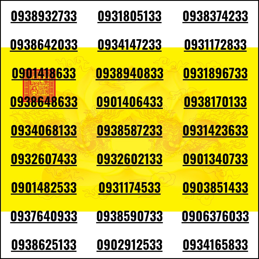 Sim ba khía số đẹp