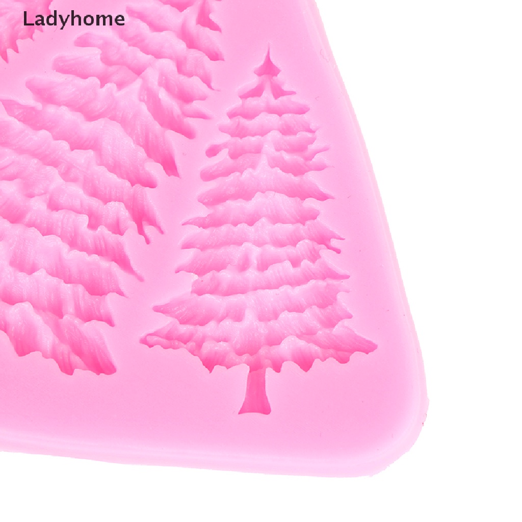 1 khuôn silicone làm bánh hình cây thông giáng sinh