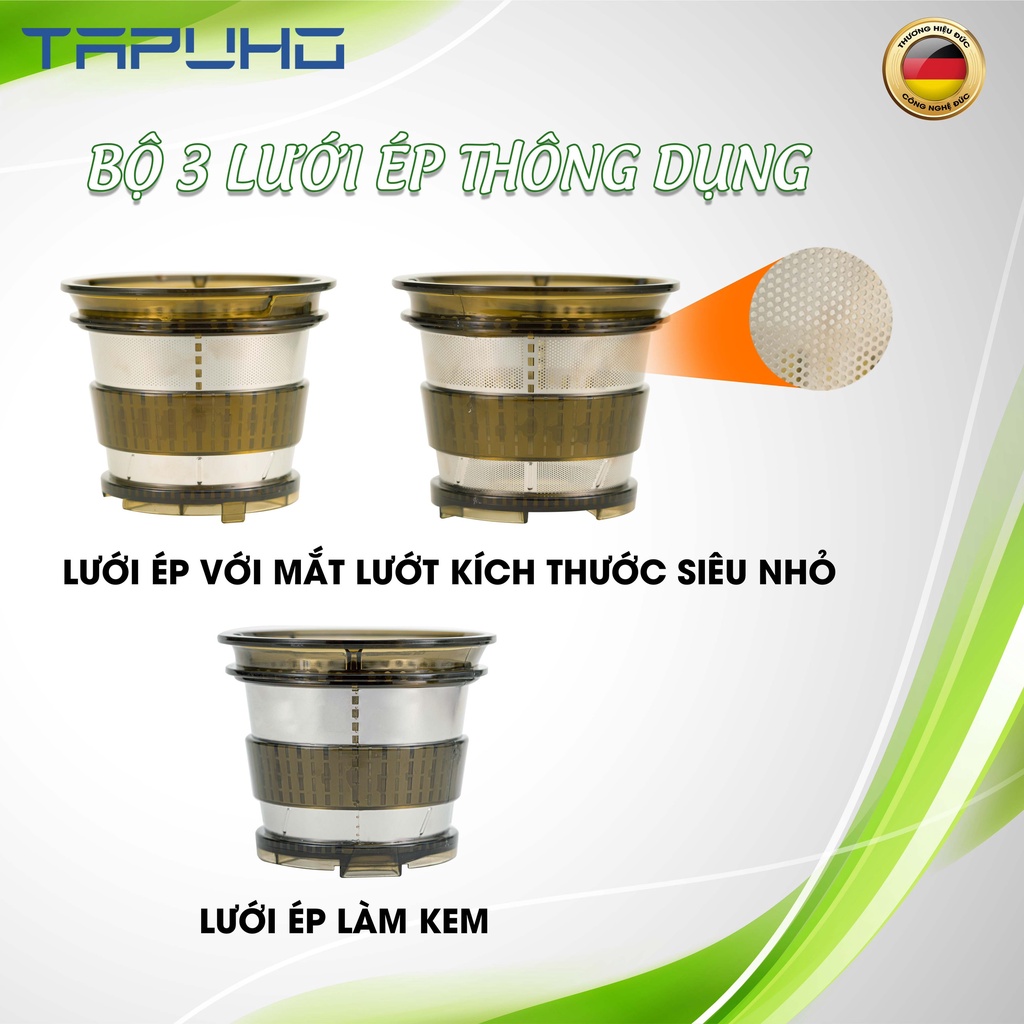 MÁY ÉP CHẬM TAPUHO TS30 - CHÍNH HÃNG - BẢO HÀNH 24 THÁNG