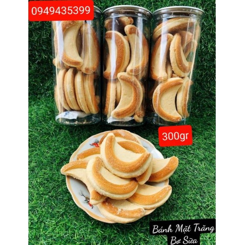 Bánh Mặt Trăng Bơ Sữa 300gr