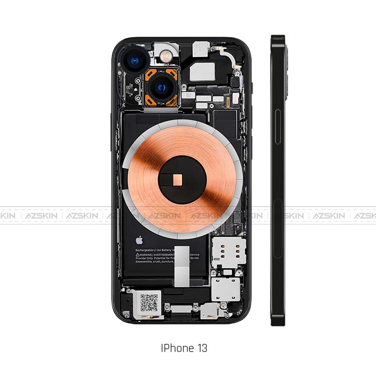 Miếng Dán Skin Teardown Dành Cho Tất Cả Mọi Dòng IPhone |SK_IPTD01| Chất Liệu Miếng Dán Cao Cấp, Khuôn Cắt CNC, Bền Màu