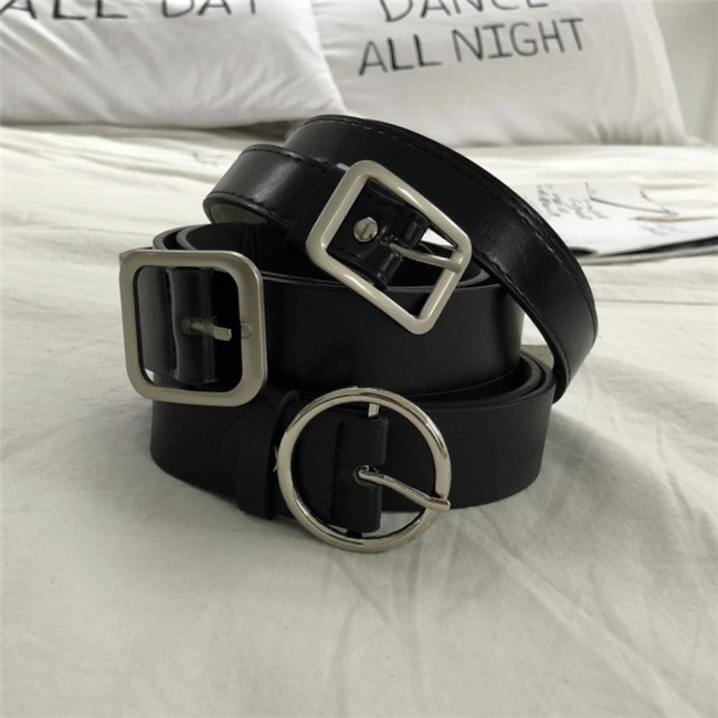 Thắt lưng da PU học sinh thời trang Hàn Quốc harajuku