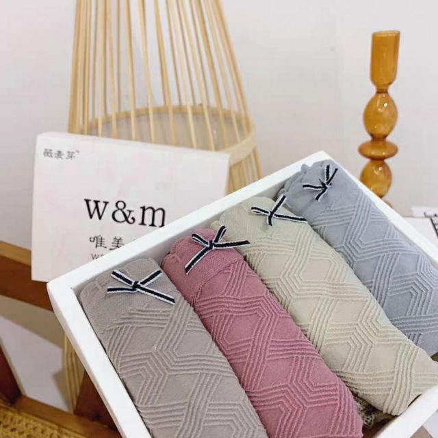 5 Quần Lót Nữ Cao Cấp Đính Nơ Siêu Xinh