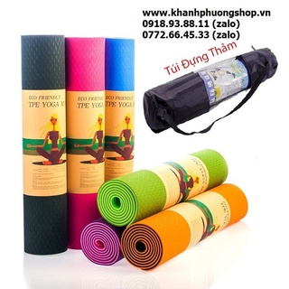 thảm tập yoga 2 mặt - thảm tập yoga