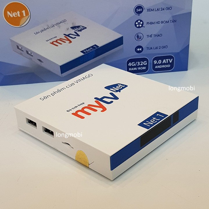 Mytv Net 1 Chip S905X3 Ram4GB/32GB TV Box Xem Truyền Hình Ổn Định
