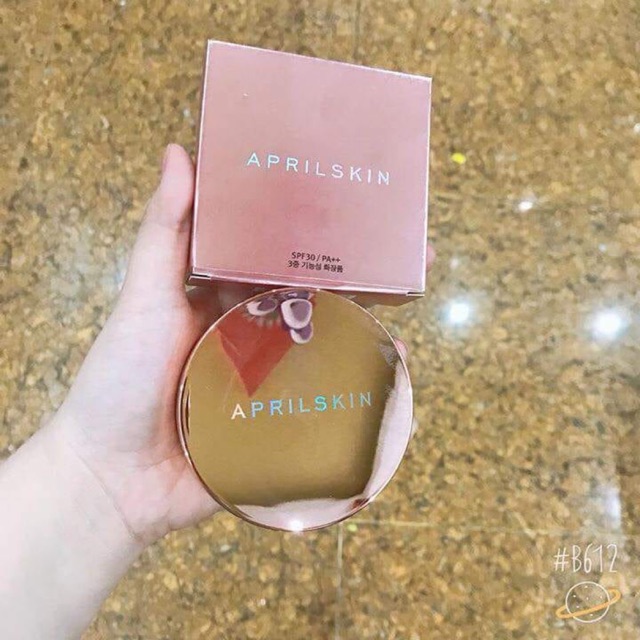 Phấn nước Aprilskin hồng cao cấp