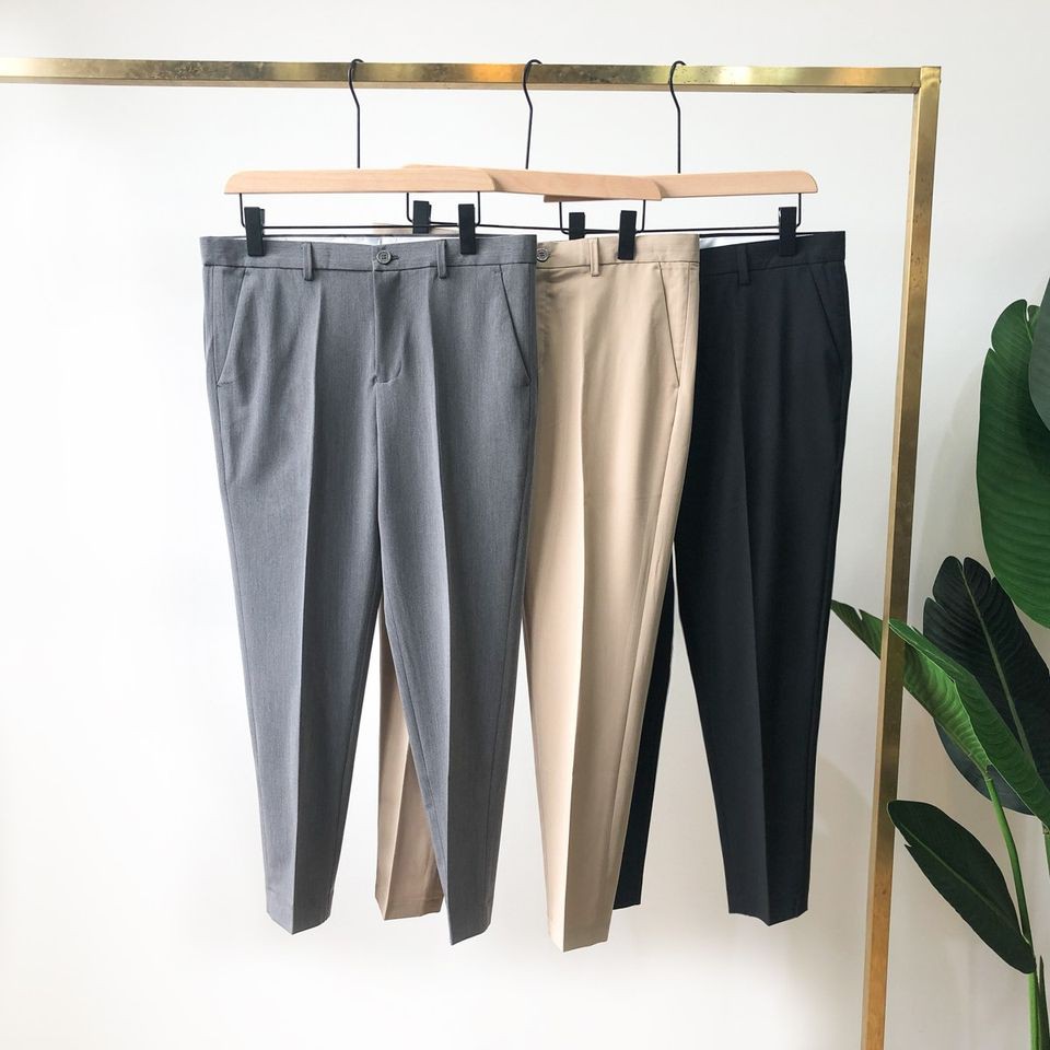 Quần tây nam baggy phong cách hàn quốc | BigBuy360 - bigbuy360.vn