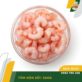 Tôm Nõn Sắt Khay 500gam