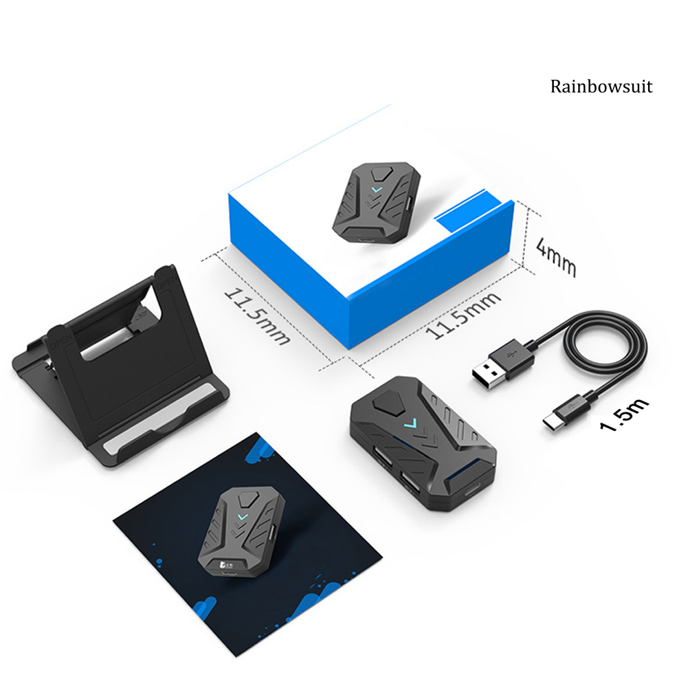 Bộ Bàn Phím Và Chuột Chơi Game Kết Nối Bluetooth Cho Ios Android Phone Tablet