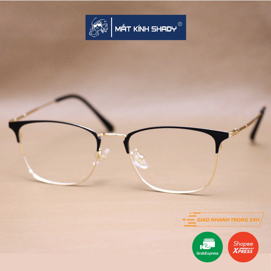 Gọng Kính Cận Hợp Kim Shady Unisex G976 (Nhiều Màu)