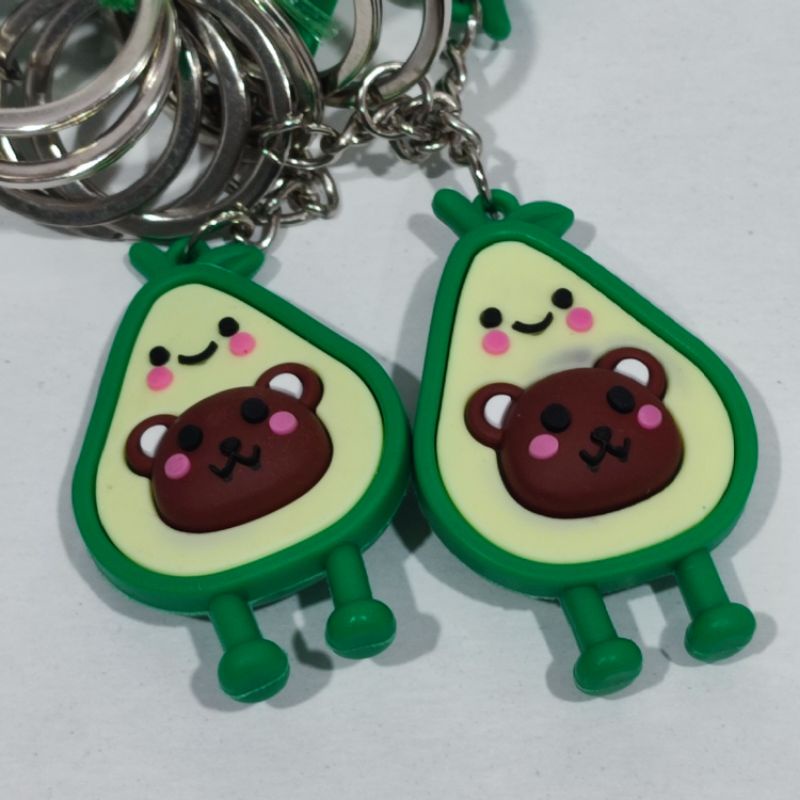 Móc khóa hình thú dễ thương treo túi xách, móc khóa xe.