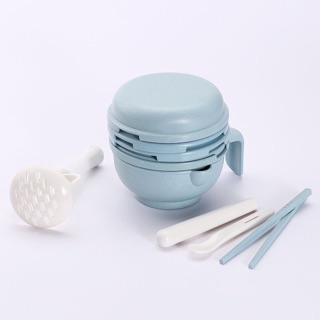 Bộ dụng cụ chế biến thức ăn dặm lúa mạch 9 món
