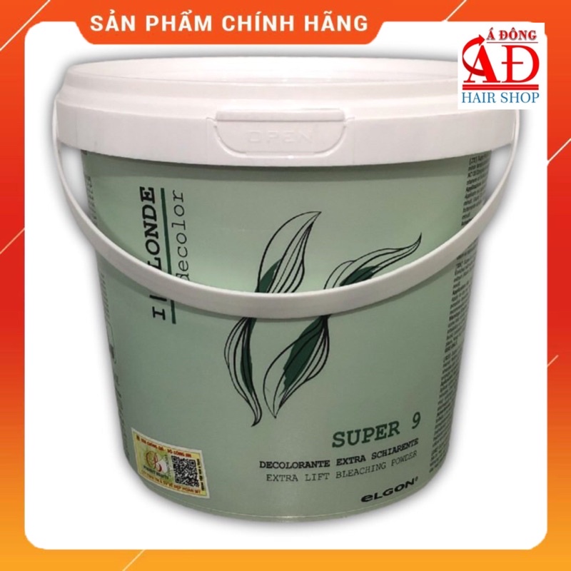 BỘT TẨY TÓC CAO CẤP ELGON IBLONE TÍM - XANH - SUPER9  ITALY
