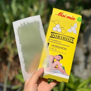 Hộp 20 miếng dán wax tẩy lông horshion