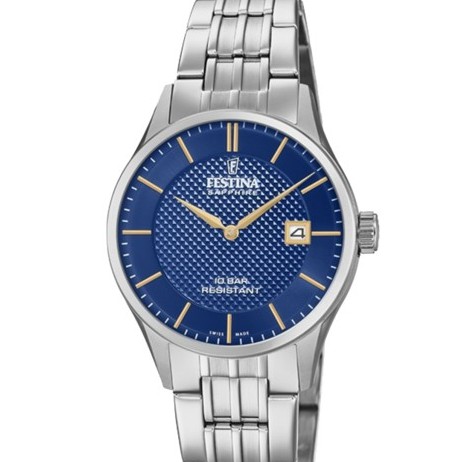 Đồng hồ nữ Festina F20006/3 - Xuất xứ Thụy Sĩ cao cấp chính hãng - Phân phối độc quyền Galle Watch