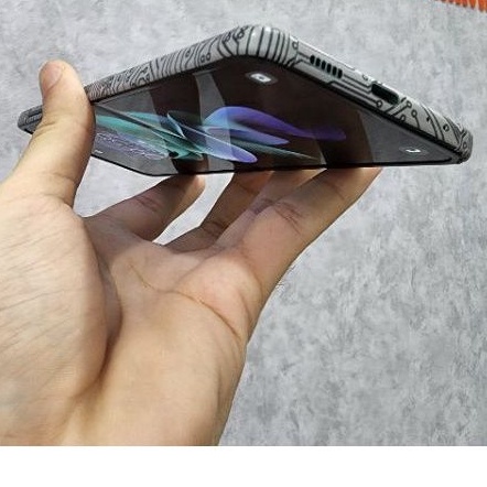 Dán Skin 3M Full viền vân Mạch điện cho galaxy  Z Flip 1 2 3