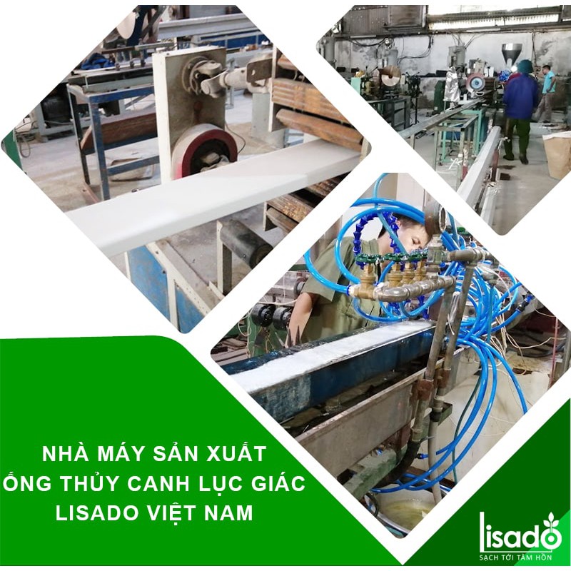 Ống lục giác  cao cấp KHÔNG CHÌ LISADO