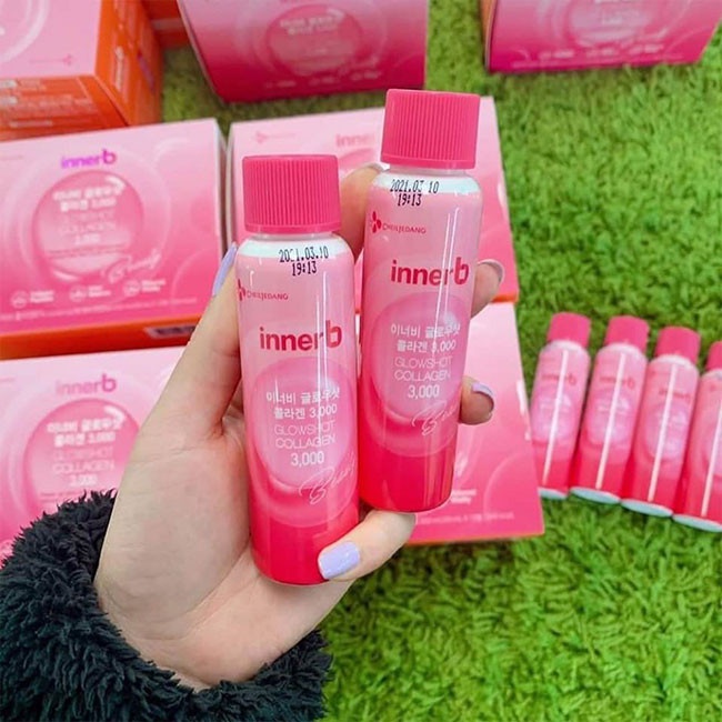 Combo 2 Hộp Nước Uống Làm Đẹp Da Innerb Glowshot Collagen (50ml x 6 Chai)