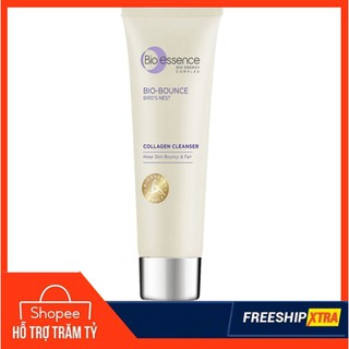 Sữa Rửa Mặt Trắng Da Bio-Essence Bio-Bounce Bird's Nest Collagen Cleanser